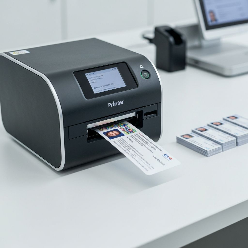 ID card printing equipment